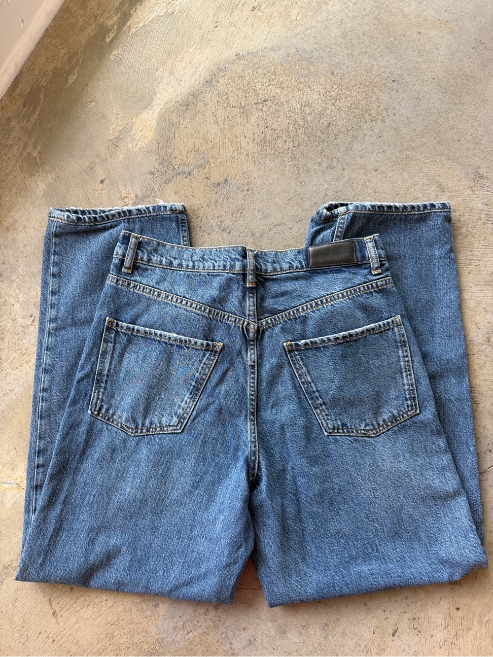 Rails Wide-Leg Jeans The Speedway Women Size 27 Organic Cotton - Picture 8 of 12